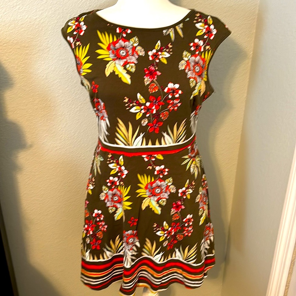 Cute New York & Company A-Line Dress with POCKETS